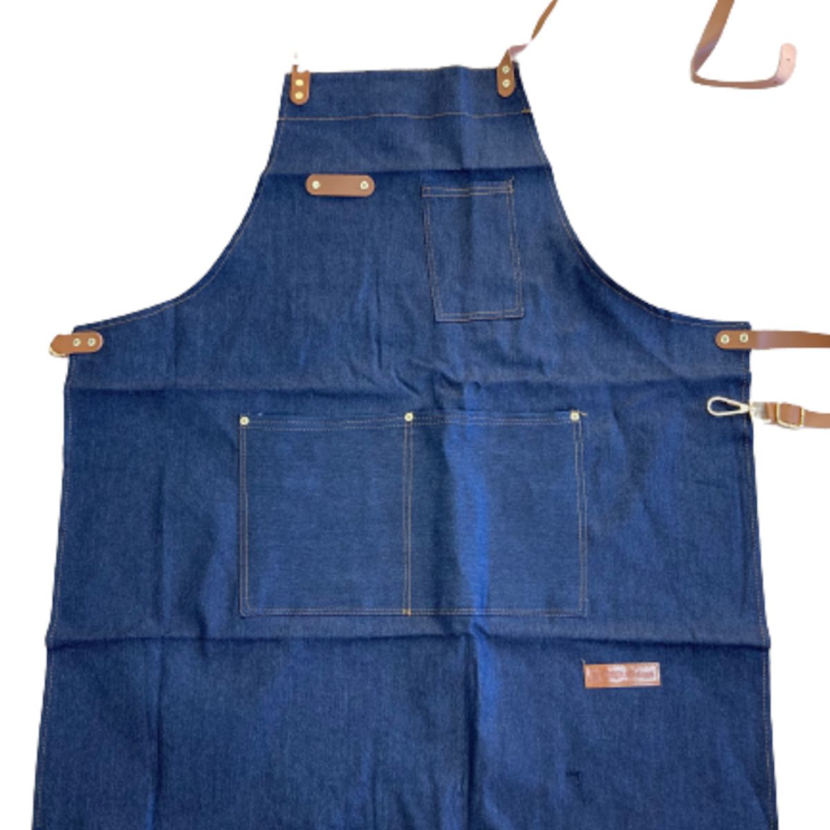 CHEF OUTFITTERS - Pechera Urbana Jeans Azul Cocina - Salon - Parrilla CHEF OUTFITTERS
