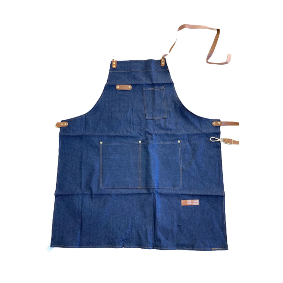CHEF OUTFITTERS - Pechera Urbana Jeans Azul Cocina - Salon - Parrilla CHEF OUTFITTERS