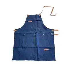 CHEF OUTFITTERS - Pechera Urbana Jeans Azul Cocina - Salon - Parrilla