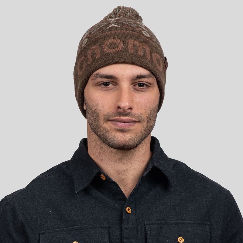 GNOMO - Gorro Eco Popwo Beanie Brown