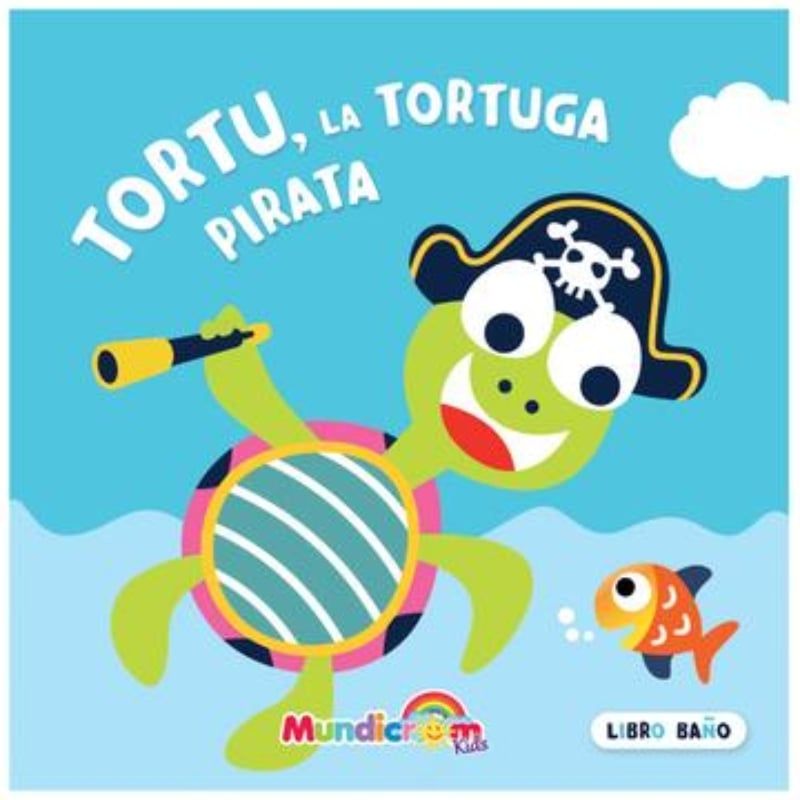 TOP10BOOKS - Libro Tortu, La Tortuga Pirata -908-