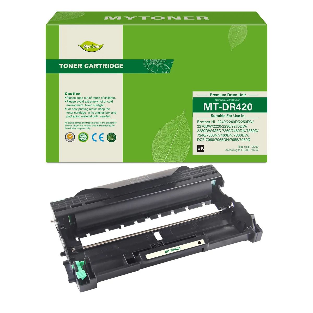 PREMIUM - Tambor DR-420 Compatible con Brother MFC-7240 DCP-7065 HL-2130