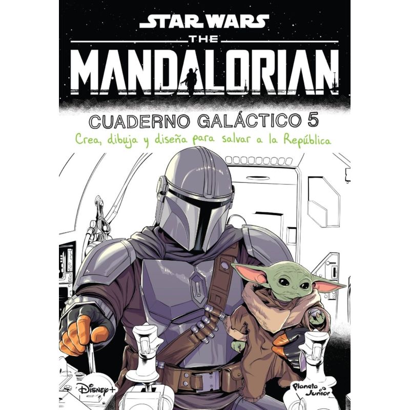 TOP10BOOKS - LIBRO THE MANDALORIAN CUADERNO GALACTICO / DISNEY / PLANETA JUNIOR