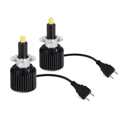 OEM - Luces Led H7 360 Cree 20000lm 90w 6000k Lupas