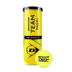 DUNLOP - Pelota Padel Team x3