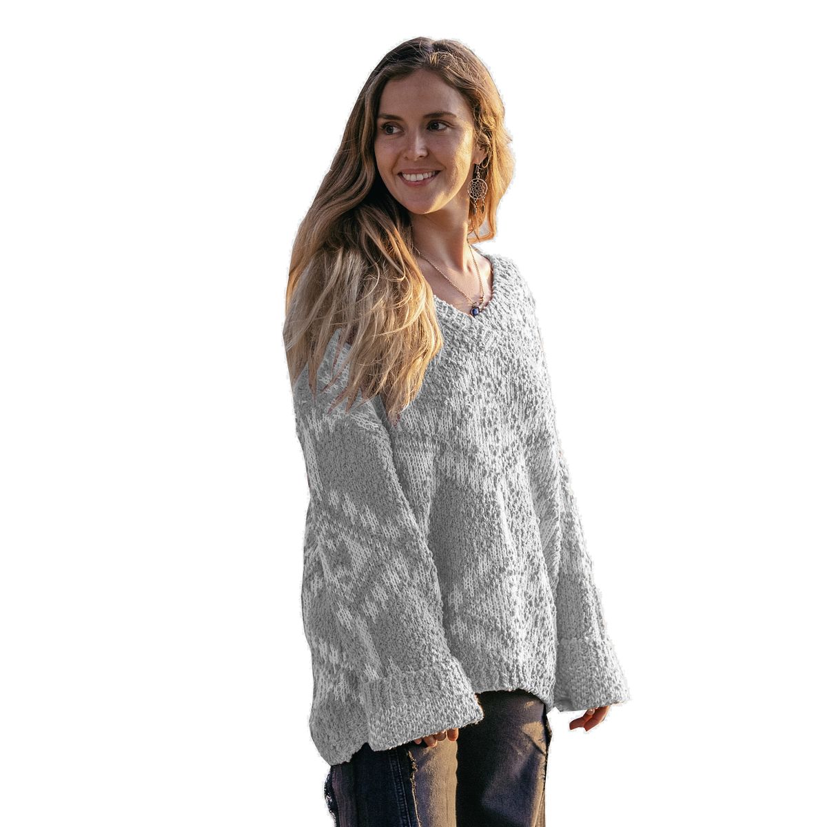 LA MONA LUISA - Chaleco Kenia Gris - La Mona Luisa