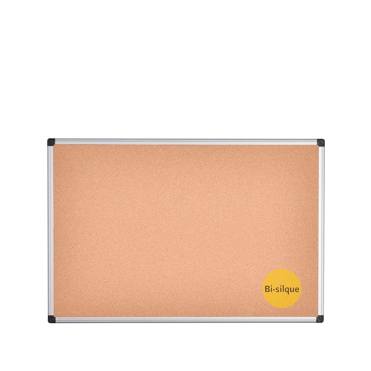 BI SILQUE - Pizarra corcho 120 x 90 marco aluminio bi-silque