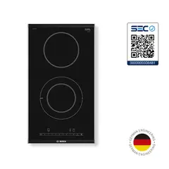 BOSCH - Encimera Vitroeléctrica PKF375FP1E 30 cm Negro