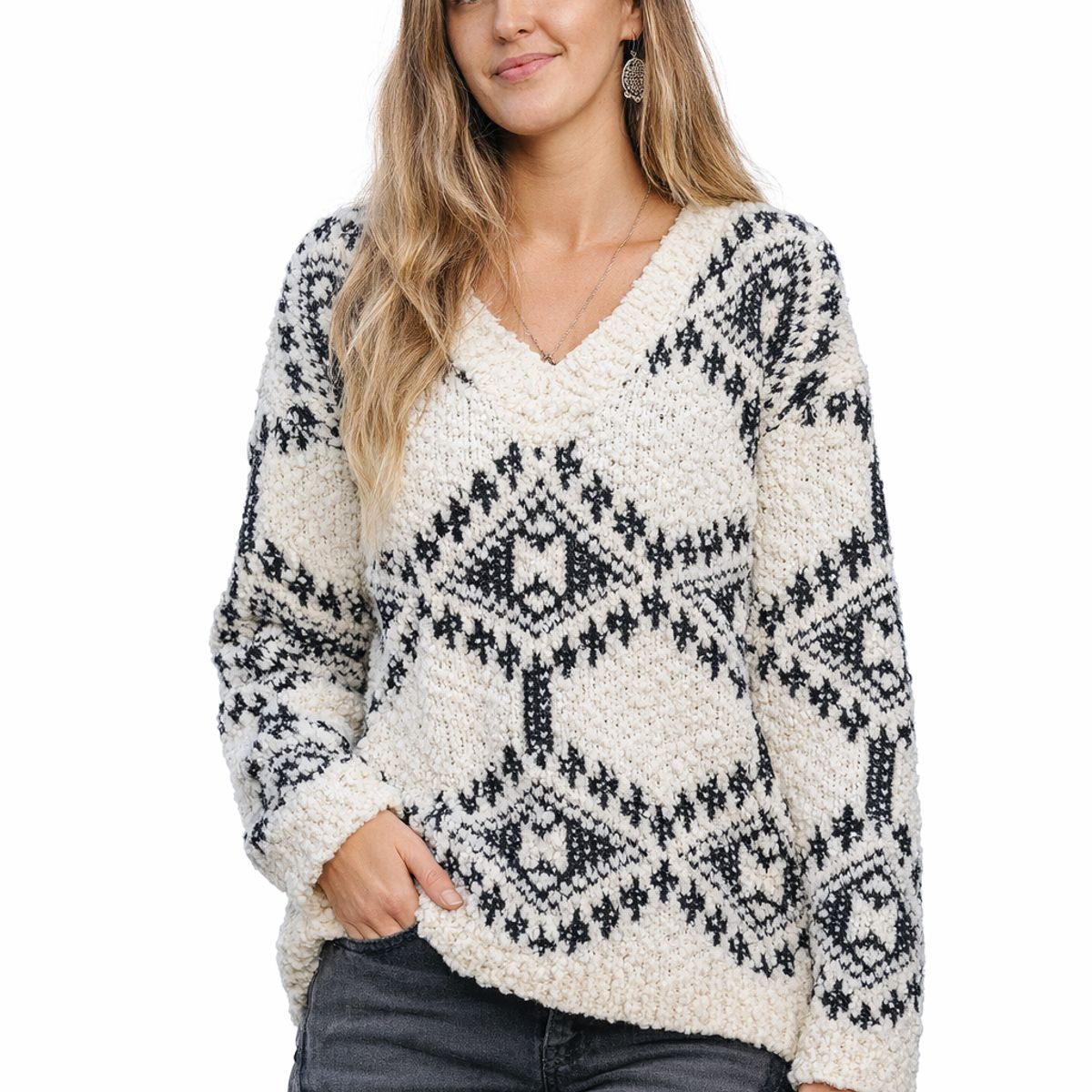 LA MONA LUISA - Chaleco Kenia Blanco - La Mona Luisa