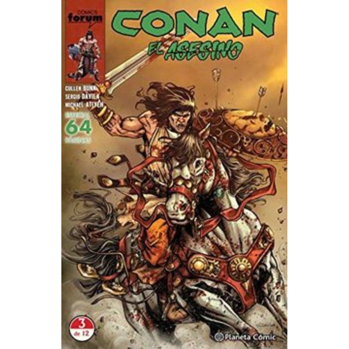 TOP10BOOKS - LIBRO Conan El Asesino Nro. 03/12 - Cullen Bunn