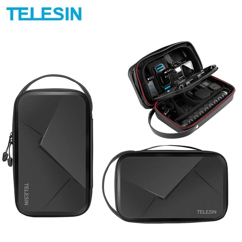 TELESIN - Bolso Impermeable para Cámaras Deportivas y Accesorios  Telesin