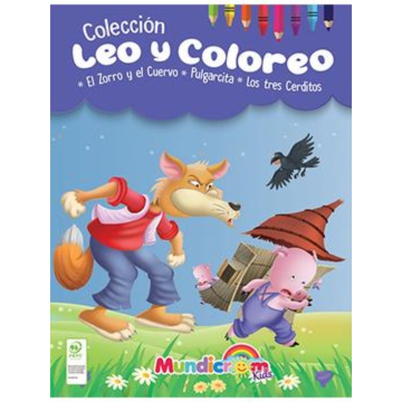 TOP10BOOKS - Libro EL ZORRO Y EL CUERVO - PULGARCITA - LOS TRES CERDITOS