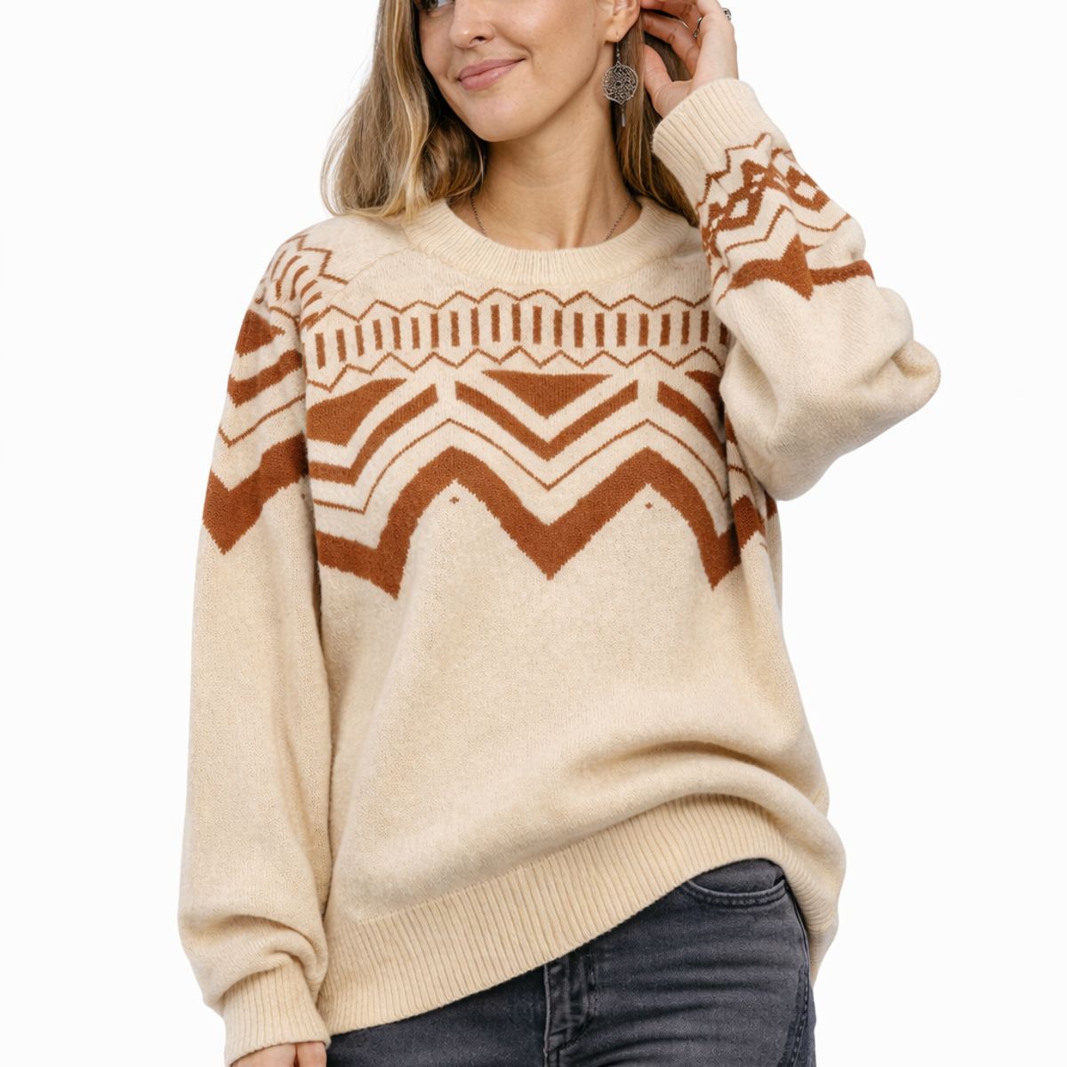 LA MONA LUISA - Chaleco África Beige - La Mona Luisa