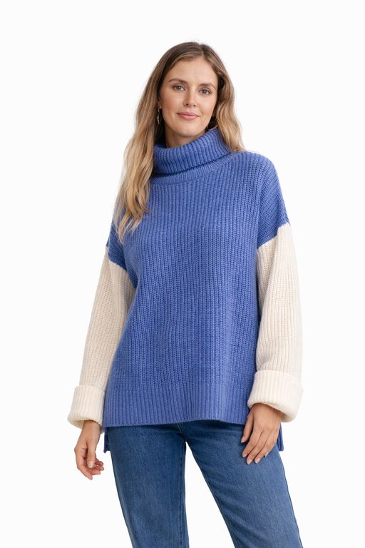 Chaleco Florencia Azul Claro - Indigo S