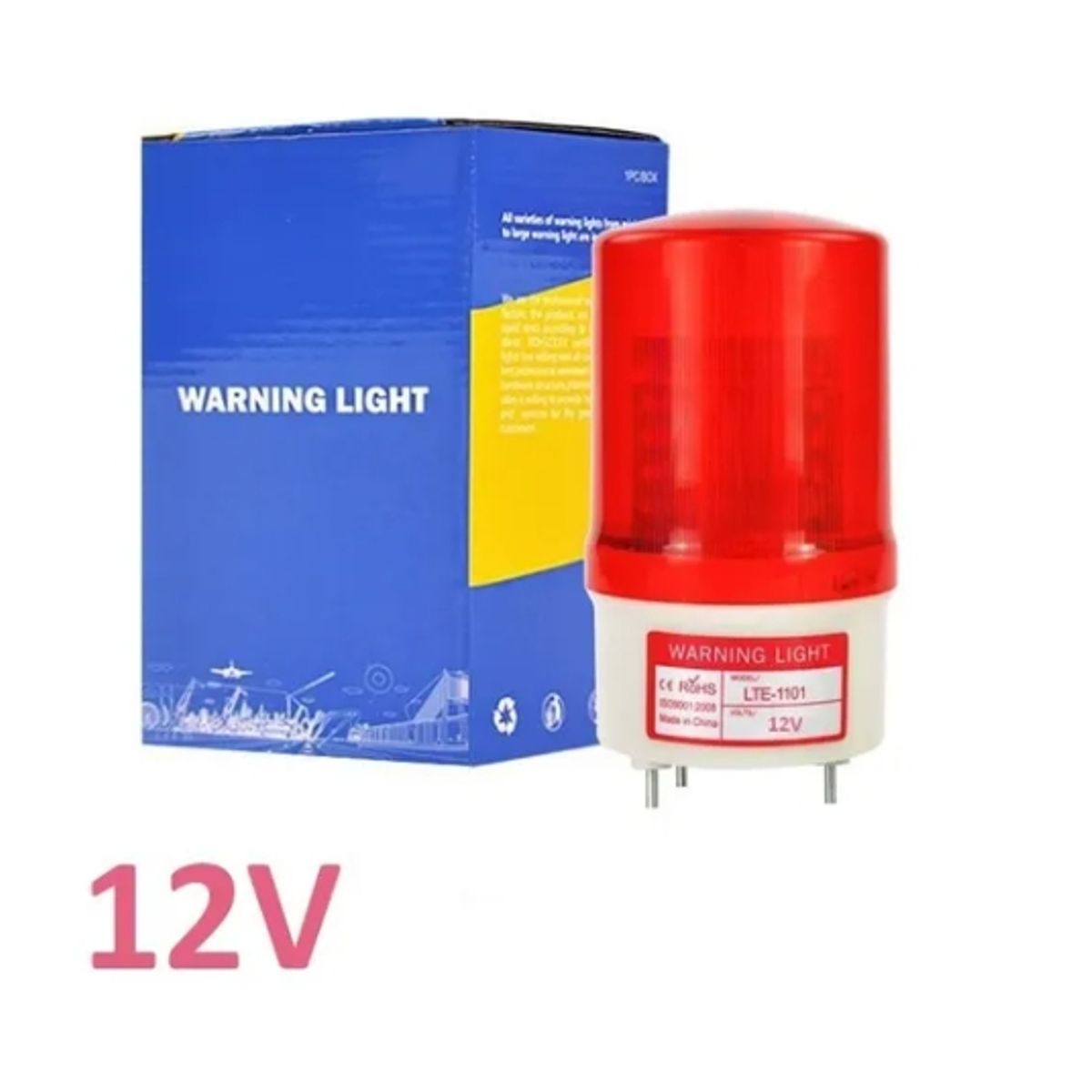 ESHOPANGIE - Baliza Luz Estroboscópica De Advertencia  9 Strobe 12v