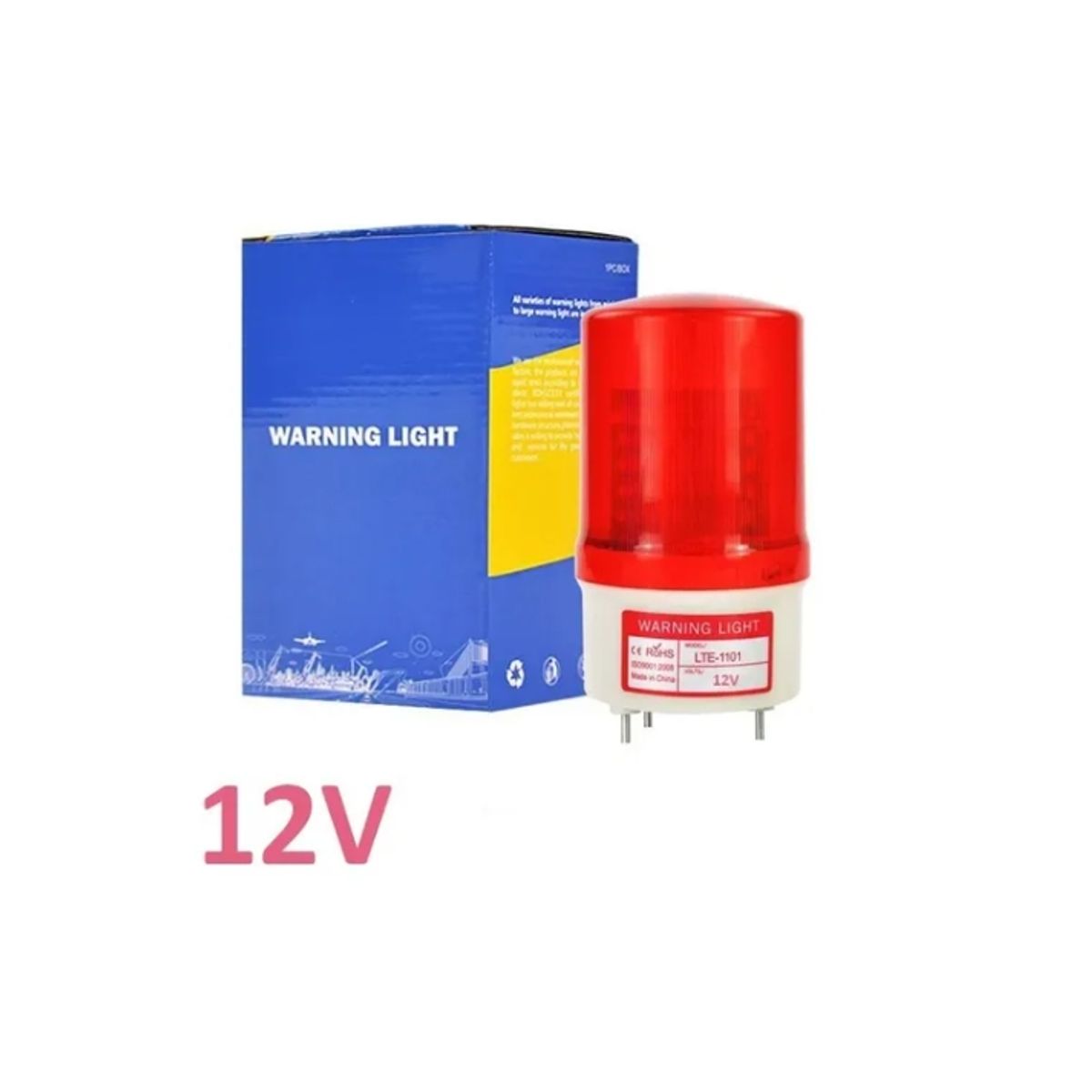 ESHOPANGIE - Baliza Luz Estroboscópica De Advertencia  9 Strobe 12v