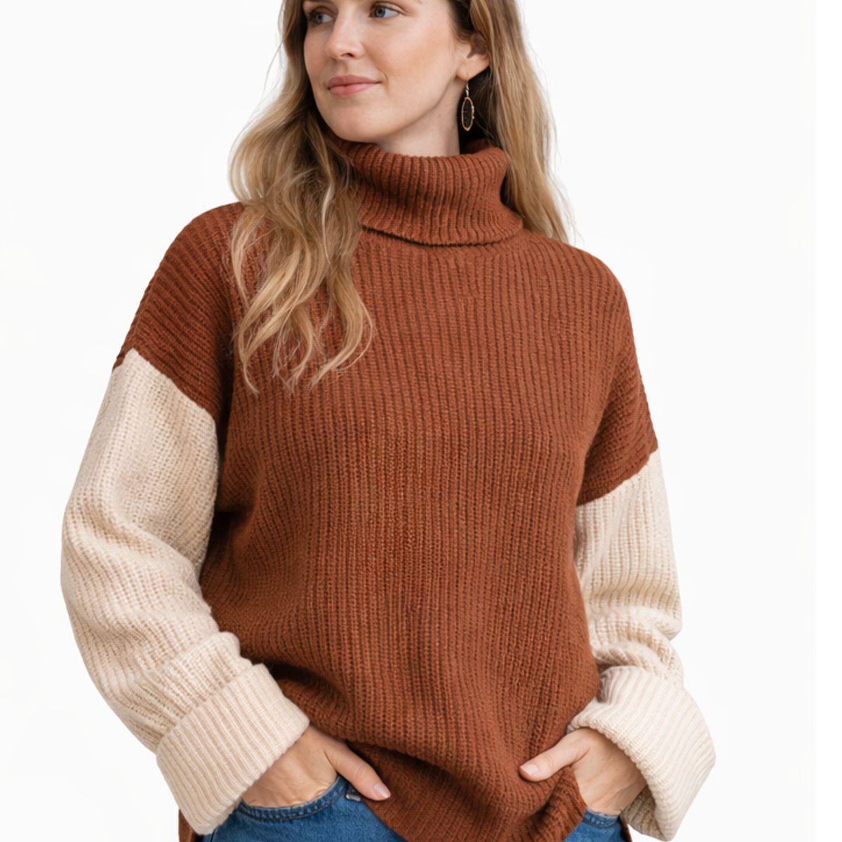 LA MONA LUISA - Chaleco Florencia Café - La Mona Luisa