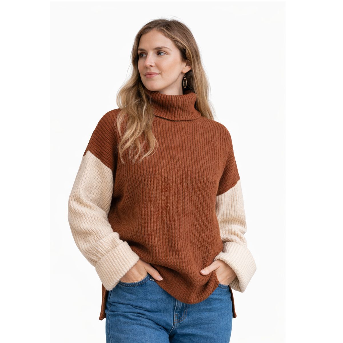 LA MONA LUISA - Chaleco Florencia Café - La Mona Luisa