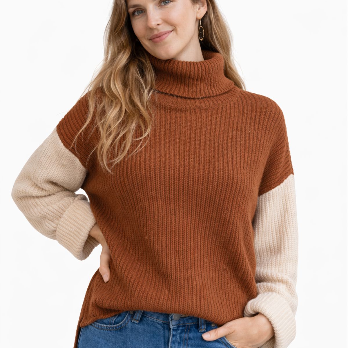 LA MONA LUISA - Chaleco Florencia Café - La Mona Luisa