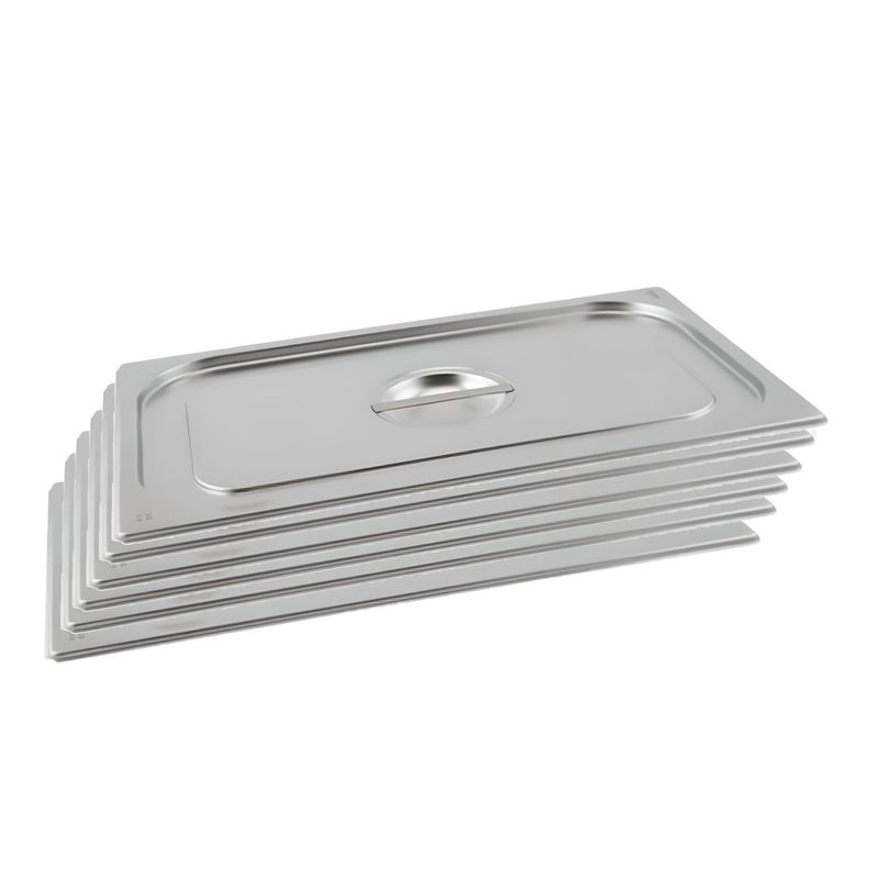 PROCHEF - Pack 6 Tapas Gastronomicas para GN 1/1 Acero Inox