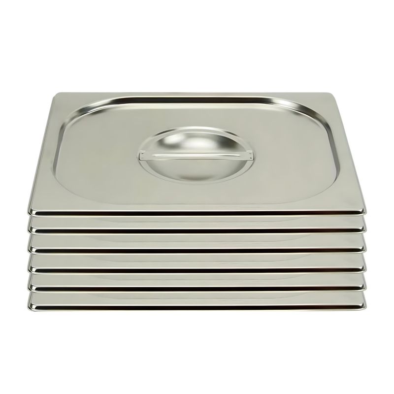 PROCHEF - Pack 6 Tapas Gastronomicas para GN 1/2 Acero Inox