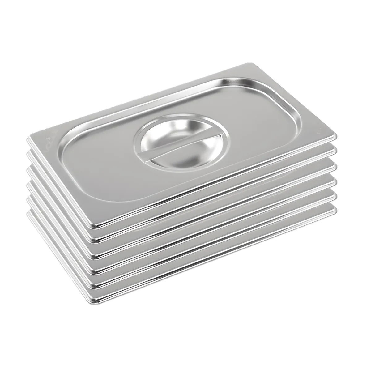 PROCHEF - Pack 6 Tapas Gastronomicas para GN 1/4 Acero Inox