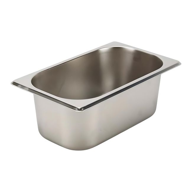 PROCHEF - Pack 6 Depositos Gastro GN 1/4 x 100 mm Acero Inox