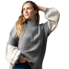 LA MONA LUISA - Chaleco Grecia Gris -