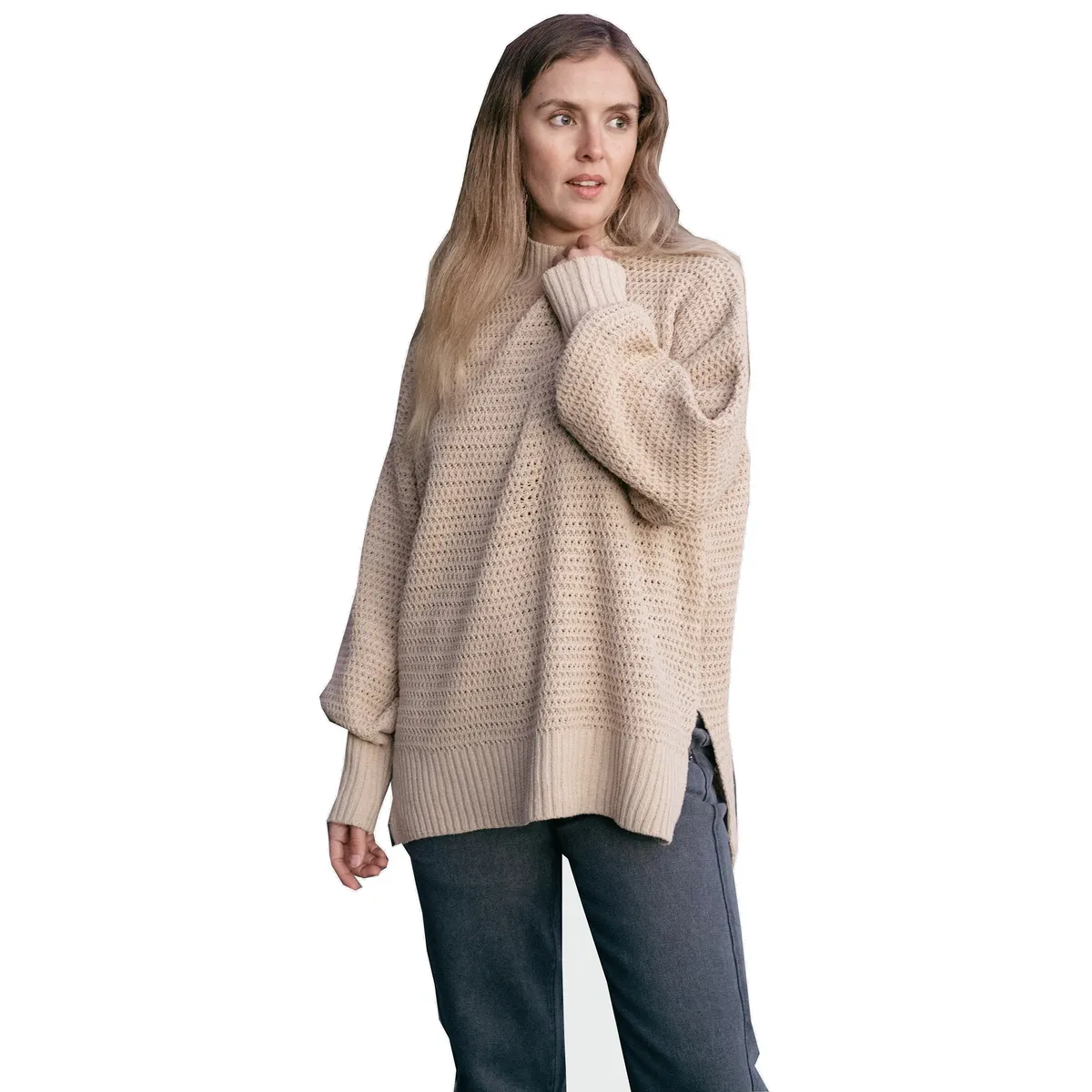 LA MONA LUISA - Chaleco Roma Beige - La Mona Luisa