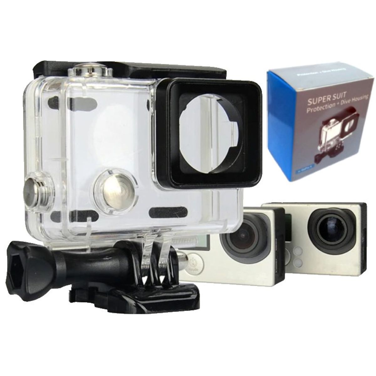 SHOOT - Carcasa Sumergible para Cámaras Gopro Hero 3 - 4