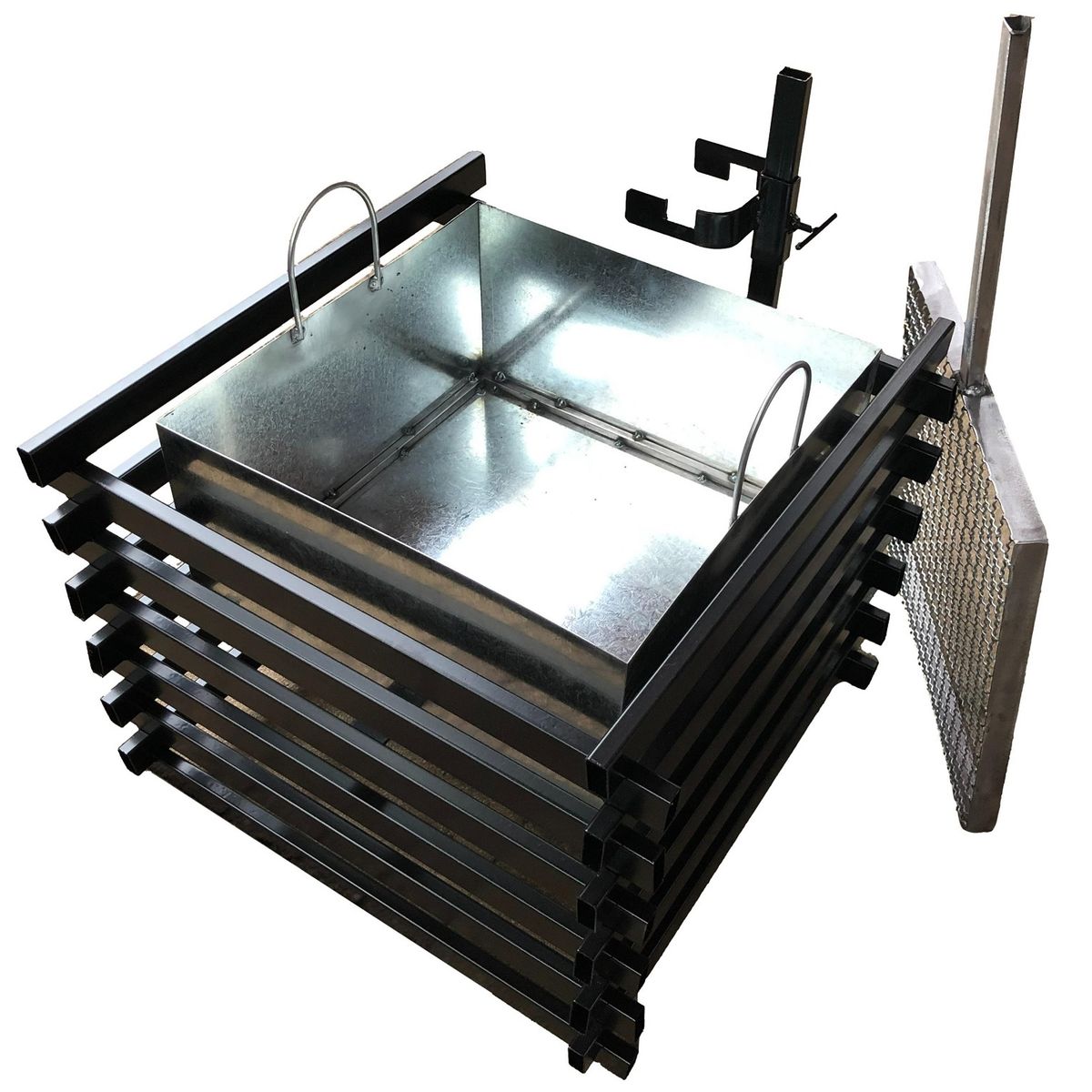 KAS - Brasero Fogón con Parrilla Regulable en Altura