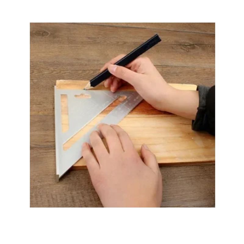 ESHOPANGIE - Escuadra De Medición Rápida De Aluminio Macizo Carpintería