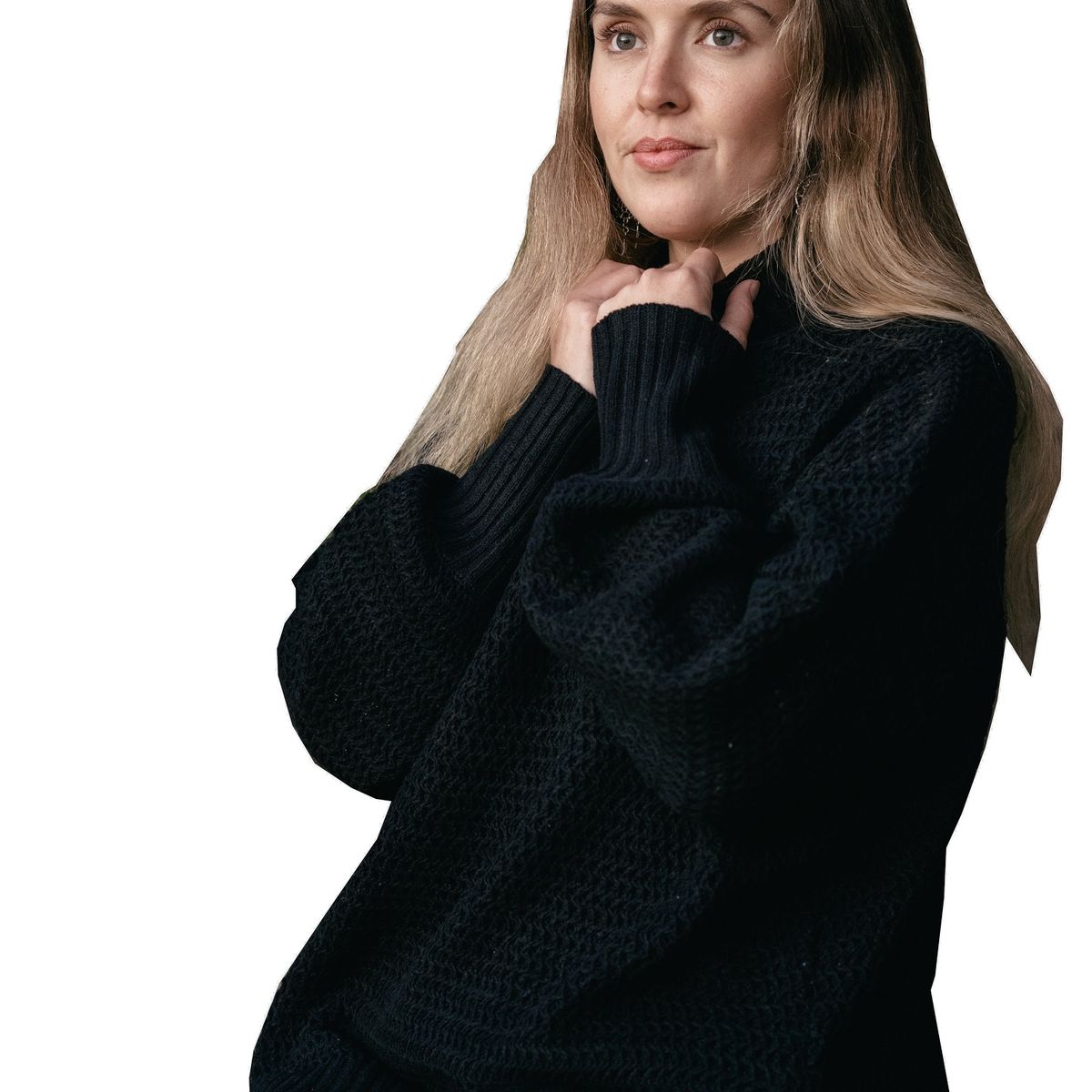 LA MONA LUISA - Chaleco Roma Negro - La Mona Luisa