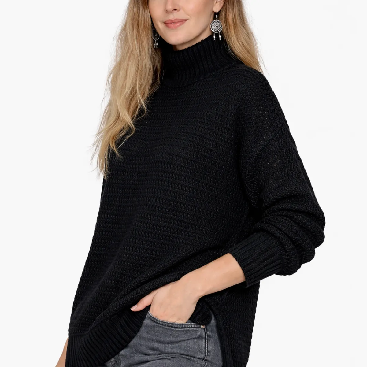 LA MONA LUISA - Chaleco Roma Negro - La Mona Luisa