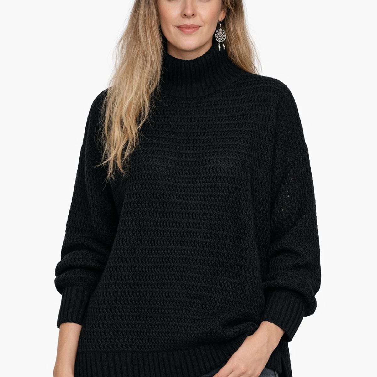 LA MONA LUISA - Chaleco Roma Negro - La Mona Luisa