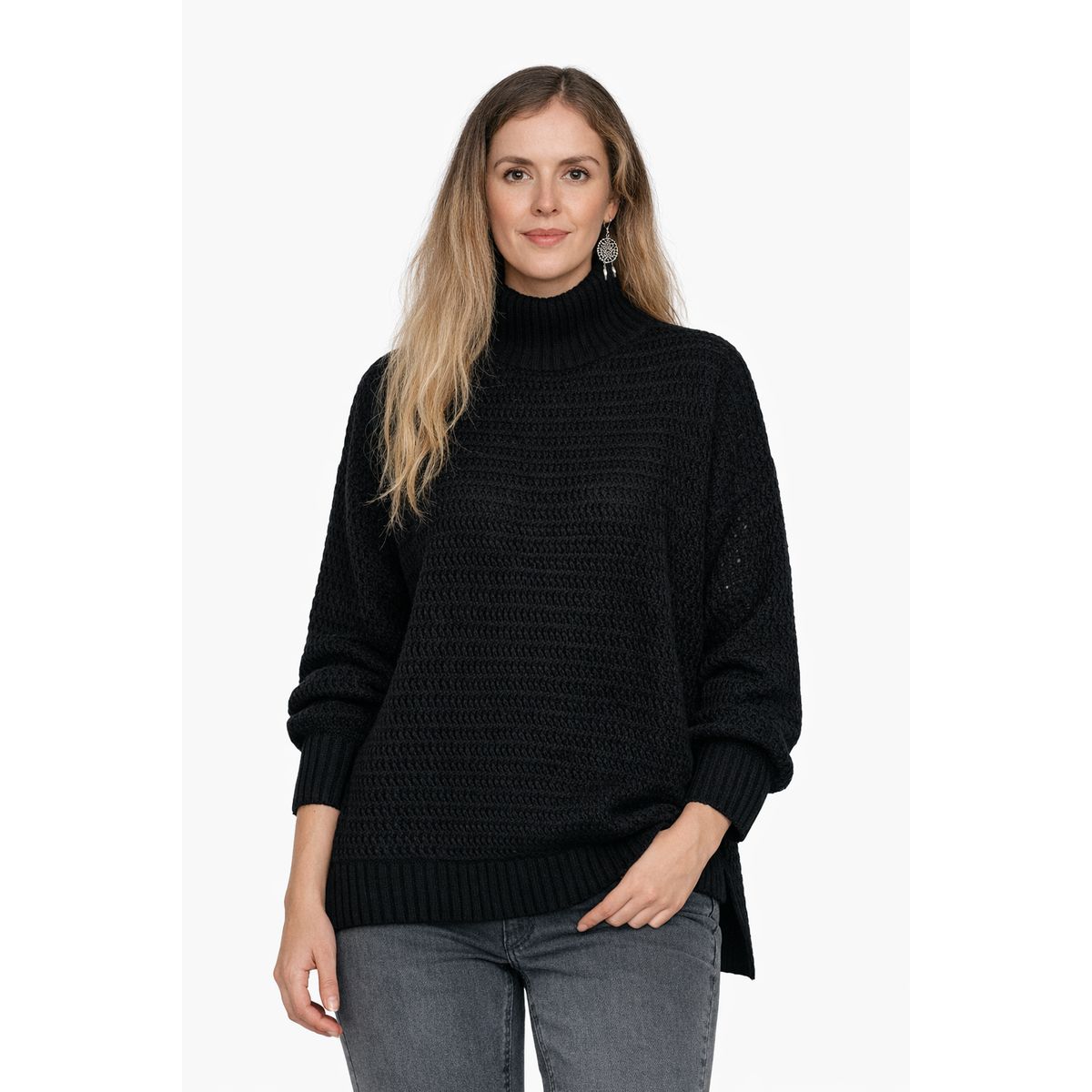 LA MONA LUISA - Chaleco Roma Negro - La Mona Luisa