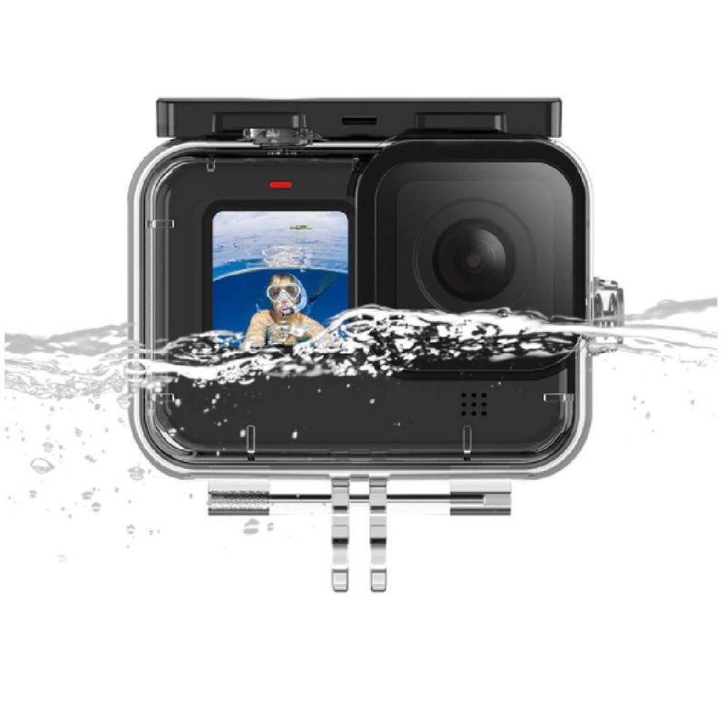TELESIN - Carcasa impermeable para GoPro Hero 13 / 12 / 11 / 10 / 9 - Telesin