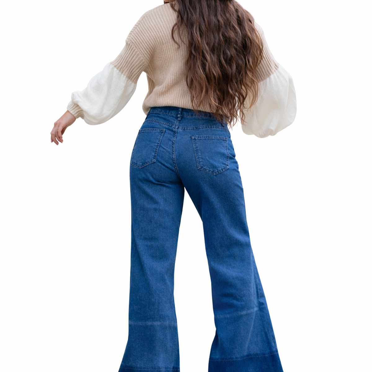 LA MONA LUISA - Jeans Pompeya Azul - La Mona Luisa