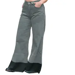 LA MONA LUISA - Jeans Pompeya Gris -