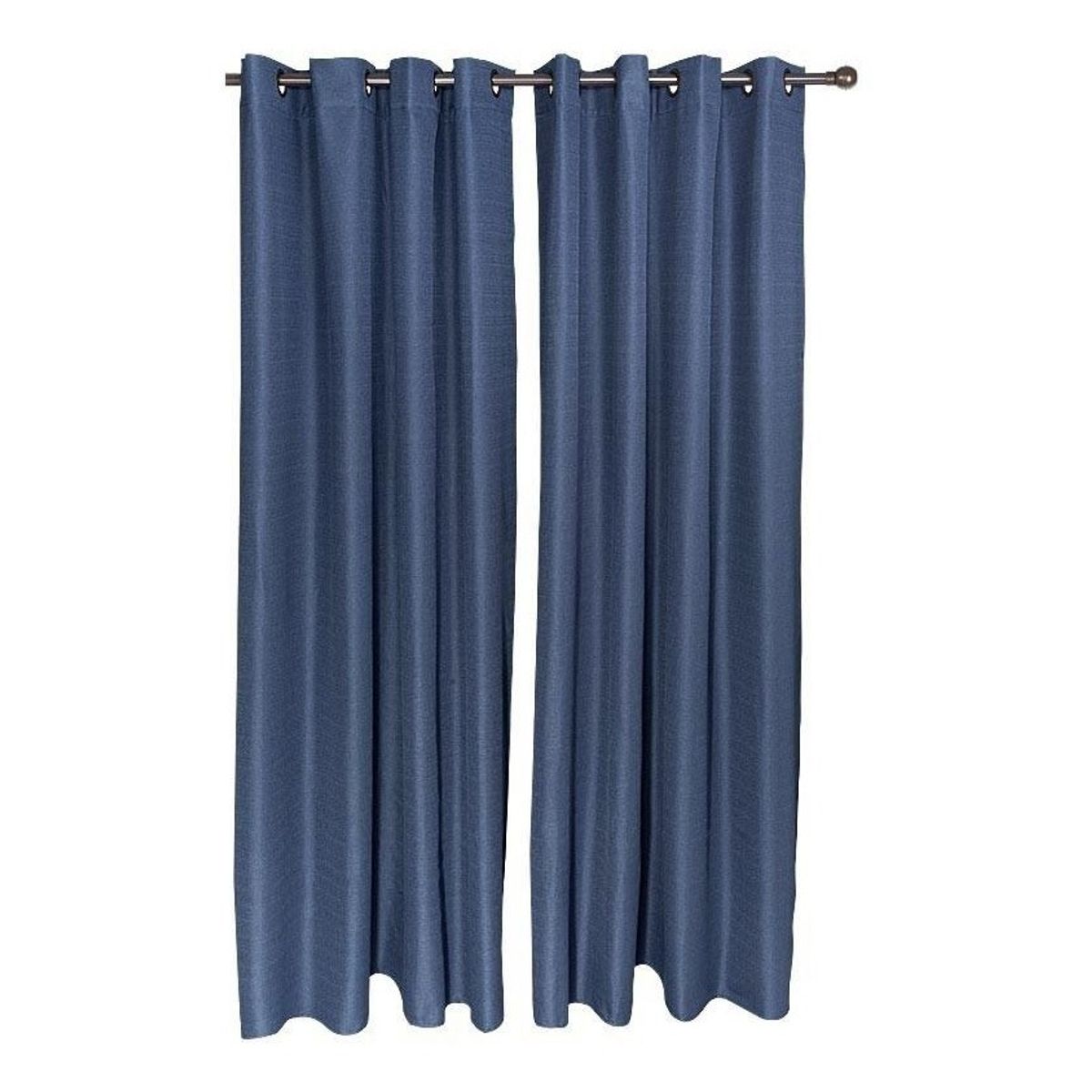 CHANTILLY - Set Cortina Blackout Térmico 140x220 Cm - Azul