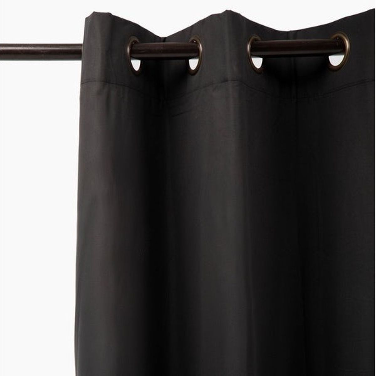 CHANTILLY - Set Cortina Blackout Térmico 140x220 Cm - Negra