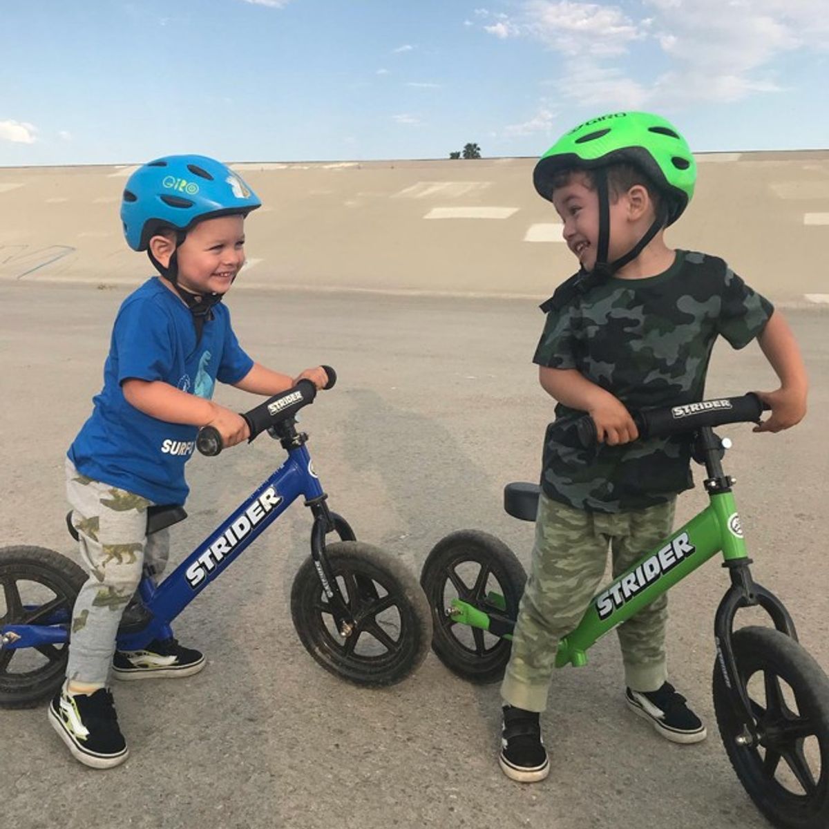 STRIDER - Strider Sport Bicicleta Balance Aro 12 Azul