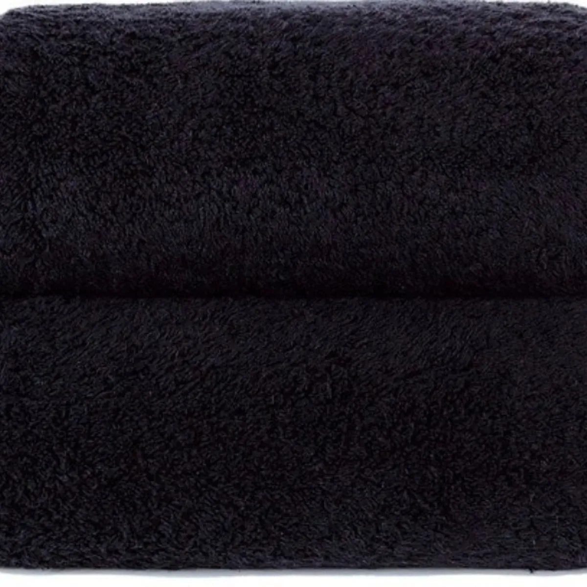 GENERICO - Juego De Toallas Negra 450 Grs/m2 (Baño Y Mano)