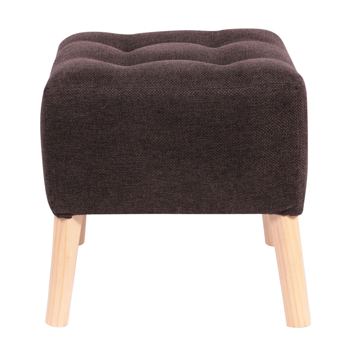GENERICO - Pouf Alemania Café Moro Omega 42x42x43 cm Máxima Design