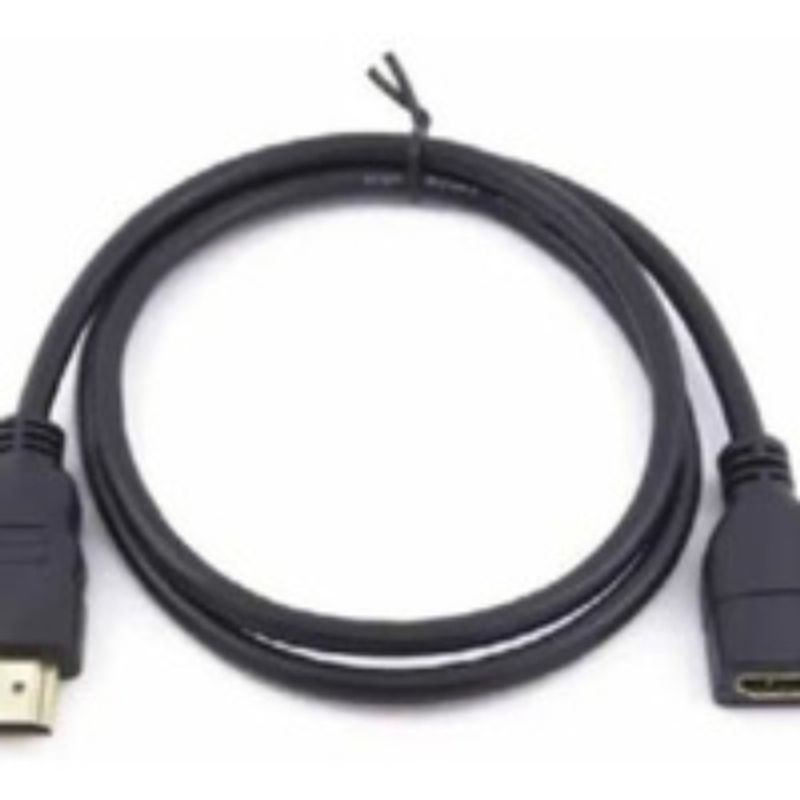 OEM - Cable extension hdmi macho a hembra 50 cm