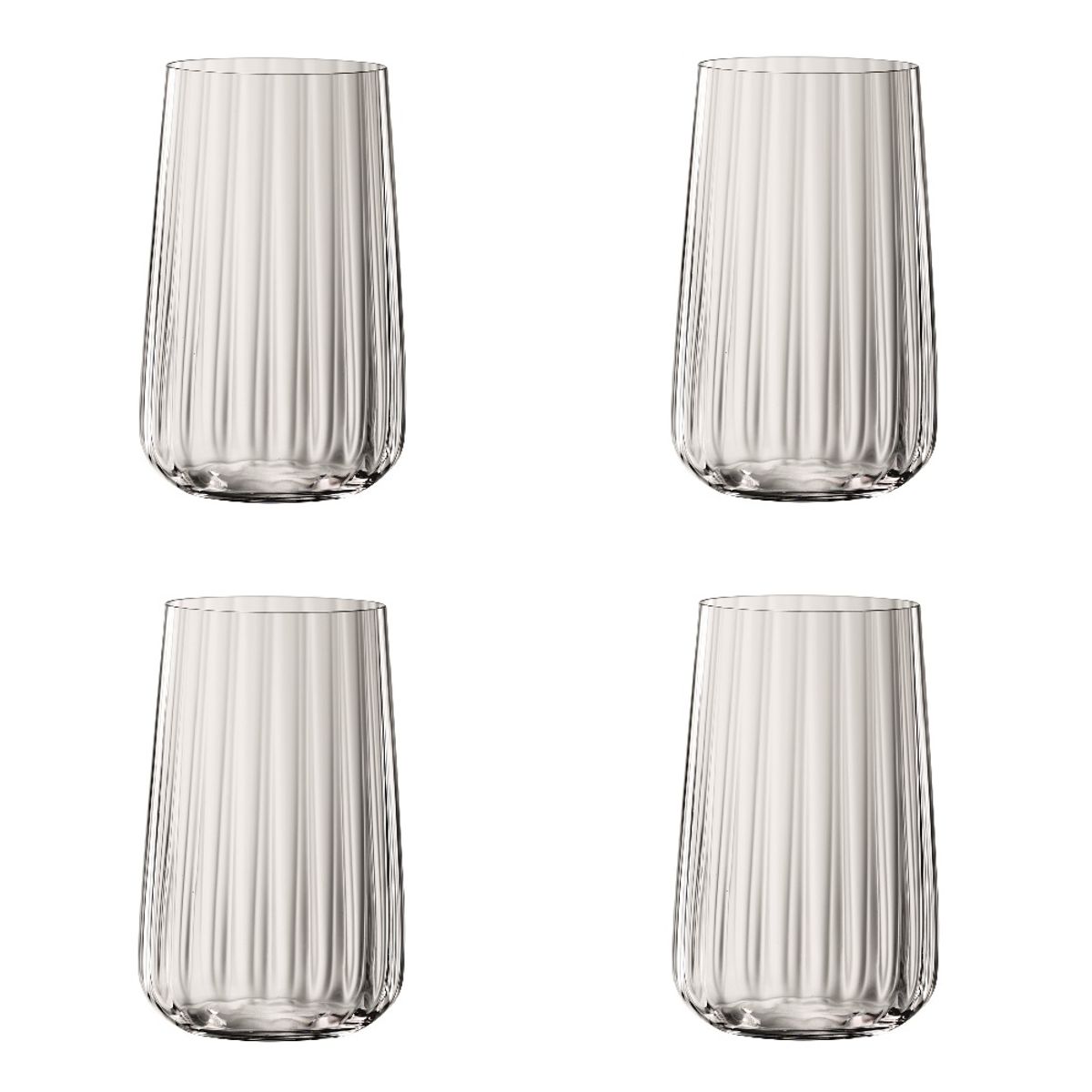 SPIEGELAU - Set 4 Vasos Largos Lifestyle.