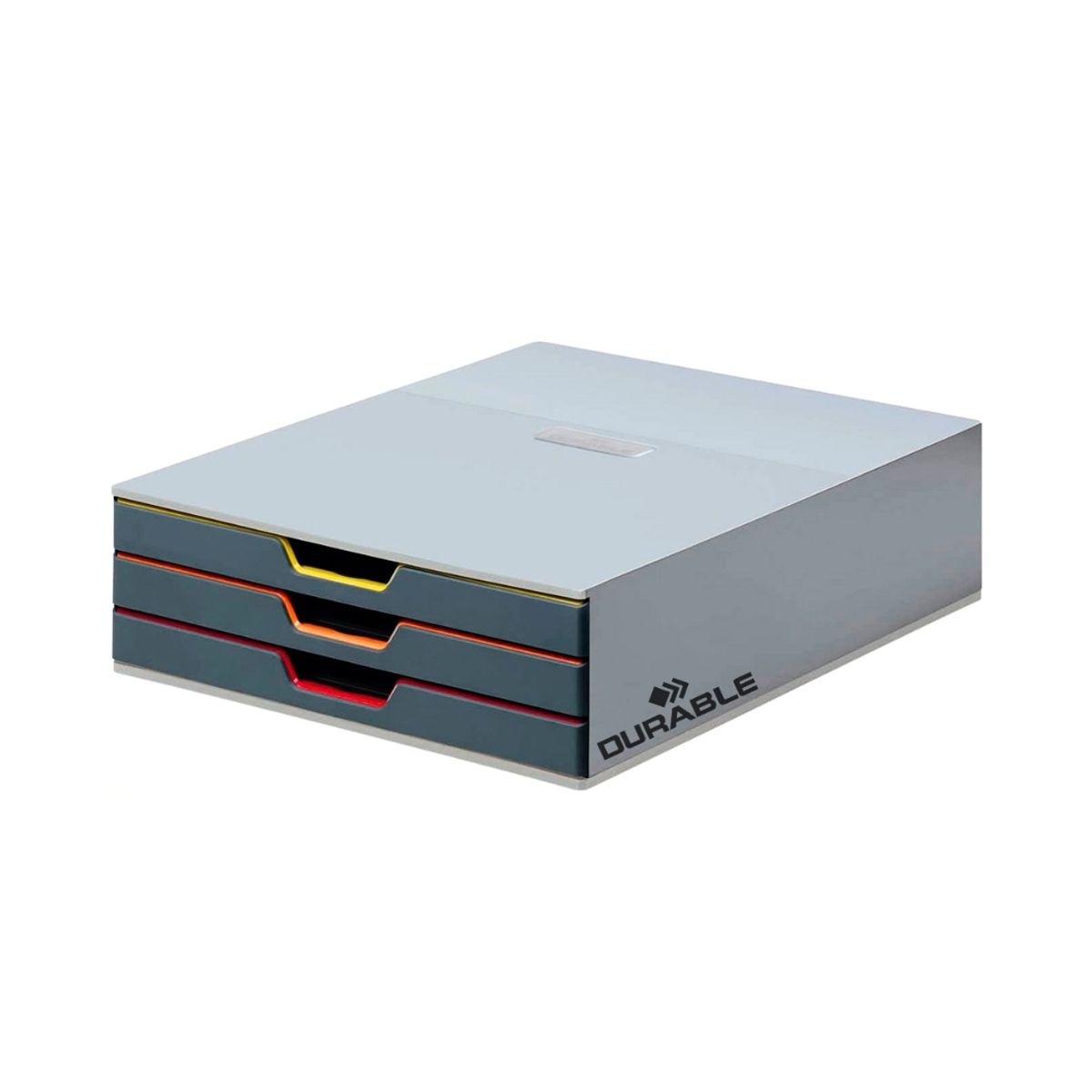 DURABLE - Cajonera Organizadora Varicolor 3 Durable