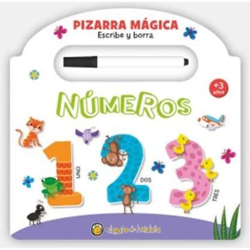TOP10BOOKS - Libro PIZARRA MAGICA-NUMEROS