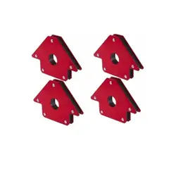 ESHOPANGIE - Pack 4 Escuadra Magnética Para Soldar 50 Lbs 110 Mm