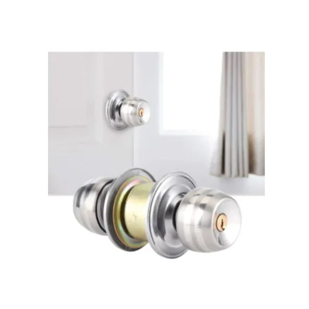 ESHOPANGIE - Cerradura Pomo Chapa De Casa Dormitorio  Baño